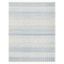 Ivory and Blue 5' x 8' Hand-Tufted Wool Area Rug