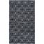 Marbella Black and Ivory Handwoven Wool Area Rug 3' x 5'