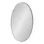 Rollo 30" Oval Silver and Gold Vanity Mirror