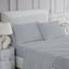 Light Gray 600 Thread Count Cotton Queen Sheet Set