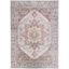 Ivory Red Persian Style Flatweave 5' x 7' Area Rug