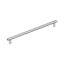 Polished Nickel Modern Bar Pull with Mounting Hardware