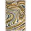 Serenity Swirls Abstract Indoor/Outdoor Rug 3'3" x 4'11"