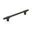 Matte Black Aluminum Modern Cabinet Bar Pull with Mounting Hardware