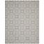 Gray Hand-Tufted Wool Rectangular Area Rug