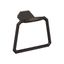 Oil-Rubbed Bronze Geometric Wall Mounted Towel Ring