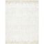 Ivory Elegance 8' x 10' Hand-tufted Wool Area Rug