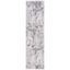 Safavieh Light Grey Abstract Runner Rug 2' x 15'