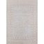 Braided Gray Synthetic 4'x6' Stain-Resistant Rectangular Rug