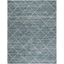 Handmade Himalaya Blue Wool Tufted 5' x 8' Area Rug