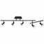 Viper Black Metal 5-Light Adjustable Track Lighting