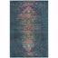 Elysian Blue/Fuchsia 6' x 9' Reversible Synthetic Area Rug