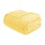 Luxurious King-Sized Yellow Microlight Plush Blanket