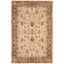 Ivory Floral Hand Tufted Wool Area Rug, 3' x 5'