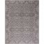 Gray Floral Hand-Tufted Wool 8' x 10' Area Rug