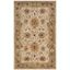 Handmade Gray Beige Wool 4' x 6' Persian Area Rug