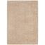 Champagne Hand-Tufted Shag Wool Area Rug 2' x 3'