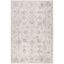 Georgianna Beige Medallion Fringe 4' x 6' Synthetic Rug