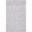 Blue and Ivory Handwoven Wool 6' x 9' Area Rug