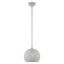 Nordic Gray and Brushed Nickel 1-Light Pendant