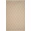 Palm Beach Beige Geometric Flat Woven 8' x 10' Area Rug