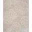 Ivory Elegance 8' x 10' Hand-Tufted Wool & Viscose Area Rug