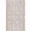 Ivory Geometric Flat Woven Rectangular Area Rug, 3' x 5'