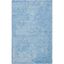 Blue Hand-Tufted Wool 8' x 10' Rectangular Rug