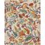 Ivory Multicolor Floral Easy-Care 8' x 10' Synthetic Area Rug