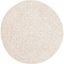 Camel and Ivory 6' Round Hand-Tufted Wool Area Rug