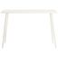 Transitional 47'' White Pine Wood Sleek Console Table