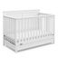 White 5-in-1 Convertible Crib with Storage Drawer