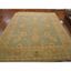 Oushak Light Blue and Beige Hand-Knotted Wool Rug 6' x 9'