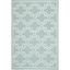 Handmade Blue/Ivory Wool Flat Woven Reversible Rug, 4' x 6'