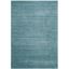 Aqua Hand-Knotted Synthetic 6' x 9' Area Rug