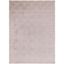 Beige Hand-Knotted Rectangular Synthetic Area Rug