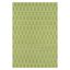 27'' Luxe Green Trellis Rectangular All-Weather Area Rug