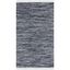 Coastal Essence Gray Cotton Handwoven 5' x 8' Area Rug