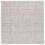 Light Brown and Gray Wool Tufted Square Rug, 6' x 6'