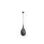 Bali Black Cashmere 5-Light Pendant with Painted Metal Shade