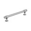 Polished Chrome Traditional Cabinet Drawer Pull with Mounting Hardware