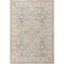 Light Blue Handmade Wool Tufted Rectangular Rug 3'3" x 5'