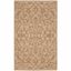 Light Brown Hand-Tufted Wool Rectangular Area Rug