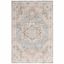 Hamilton Heirloom Blue-Grey Hand-Knotted Wool Blend 8' x 10' Rug