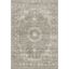 Lindsay Vintage Brown Synthetic 5' x 7' Easy-Care Area Rug