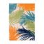 Tropical Floral Multi-Color Synthetic Indoor/Outdoor 5' x 7' Area Rug