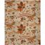 Blossom Beige and Multi Floral Wool Area Rug 9' x 12'