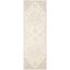 Ivory Beige Hand-Tufted Wool Runner Rug