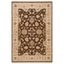 Sumak Brown and Beige Wool 4' x 6' Handwoven Area Rug