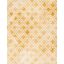 Ivory and Gold Hand-Tufted Wool 6' x 9' Rectangular Rug